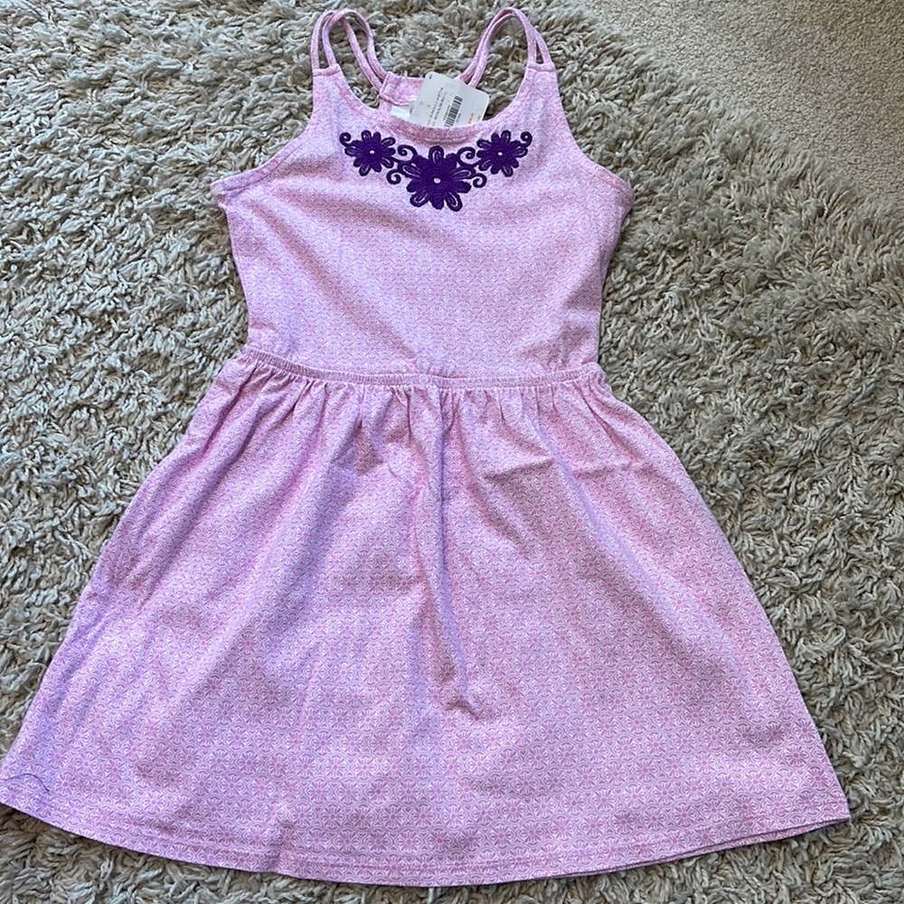Gymboree Girls Floral Design Tank Dress